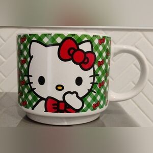 Hello Kitty, Green and Red Mug